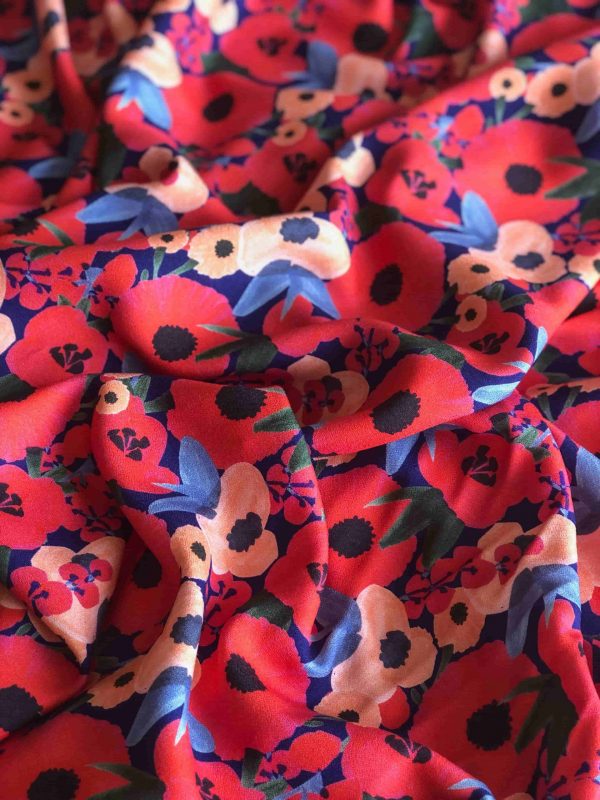 Crêpe de viscose Primavera